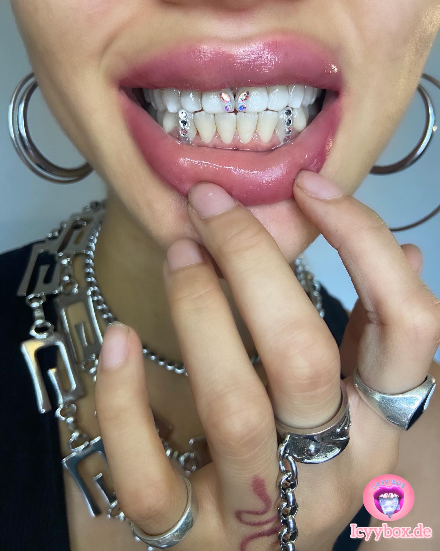 10x Swarovski Kristalle