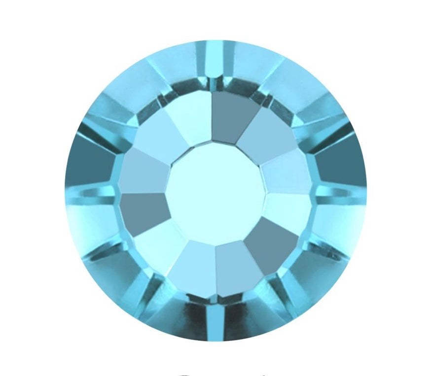 10x Swarovski Kristalle